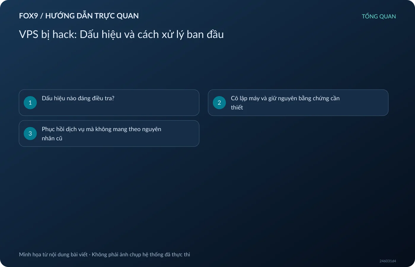 VPS bị hack: Dấu hiệu và cách xử lý ban đầu