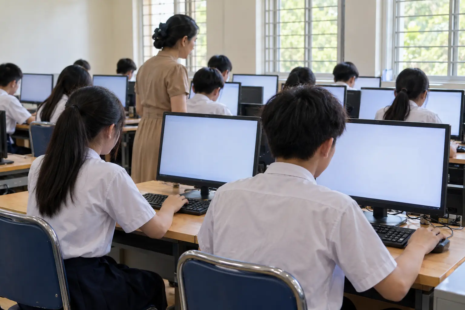 Kiểm tra trên máy tính, học bạ số: Những điều kiện cần biết