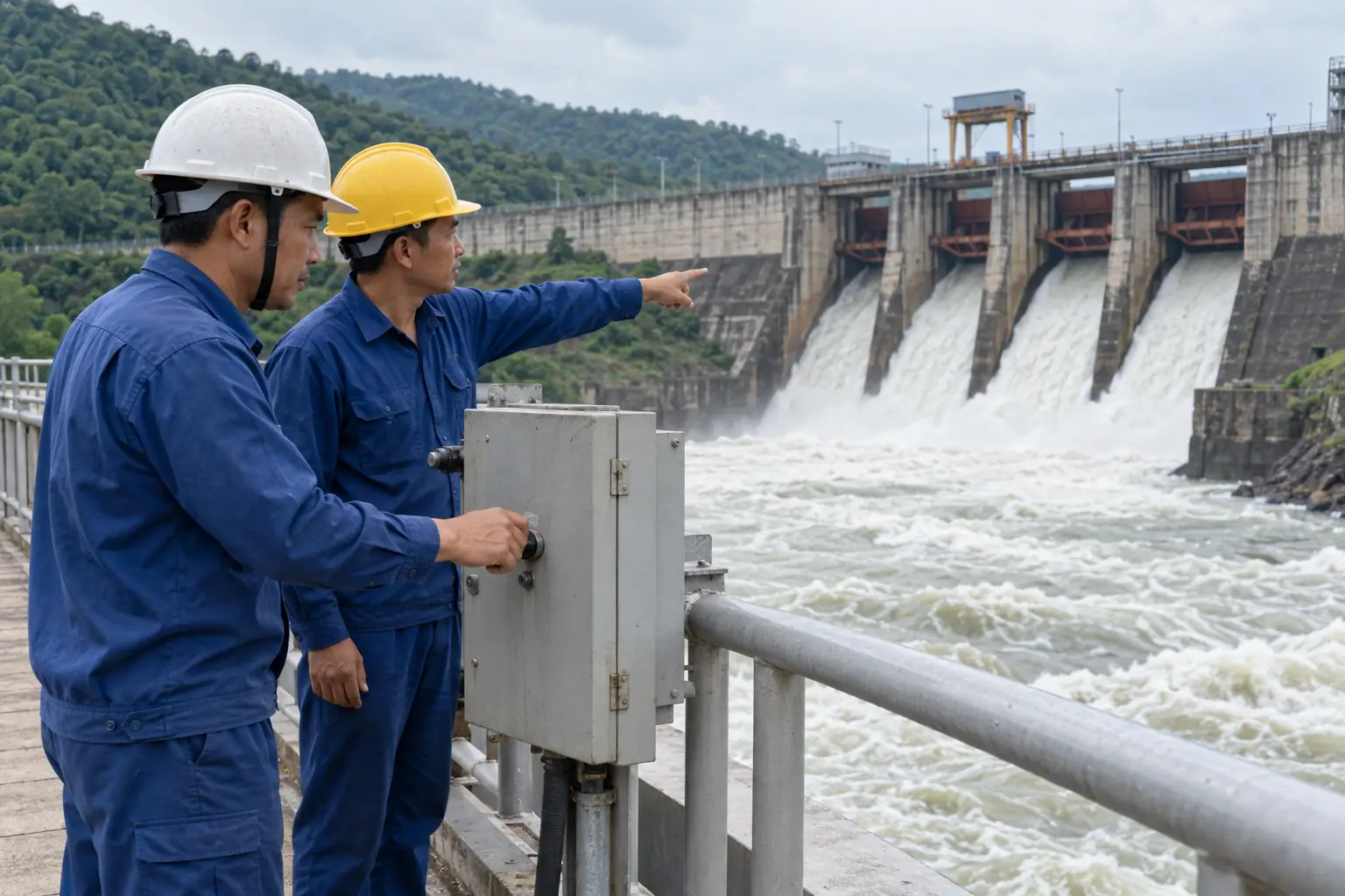 Thủy điện Trị An giảm xả tràn chiều 19/10