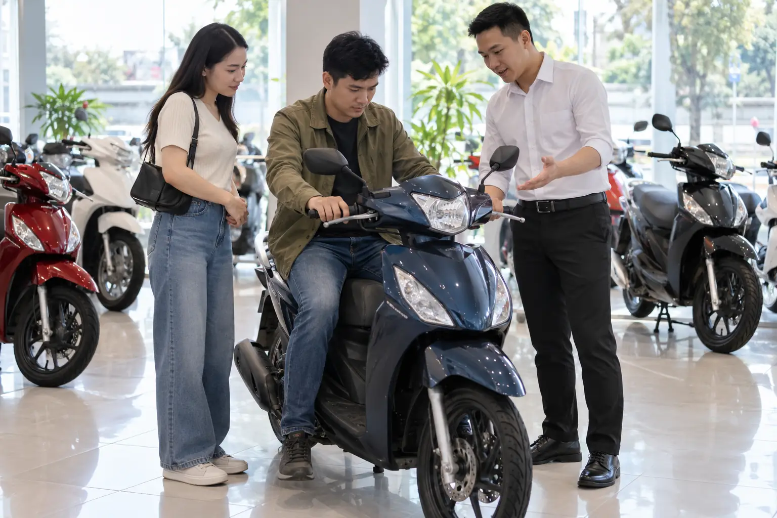Thị trường xe máy chín tháng 2026: VAMM vượt 2 triệu xe