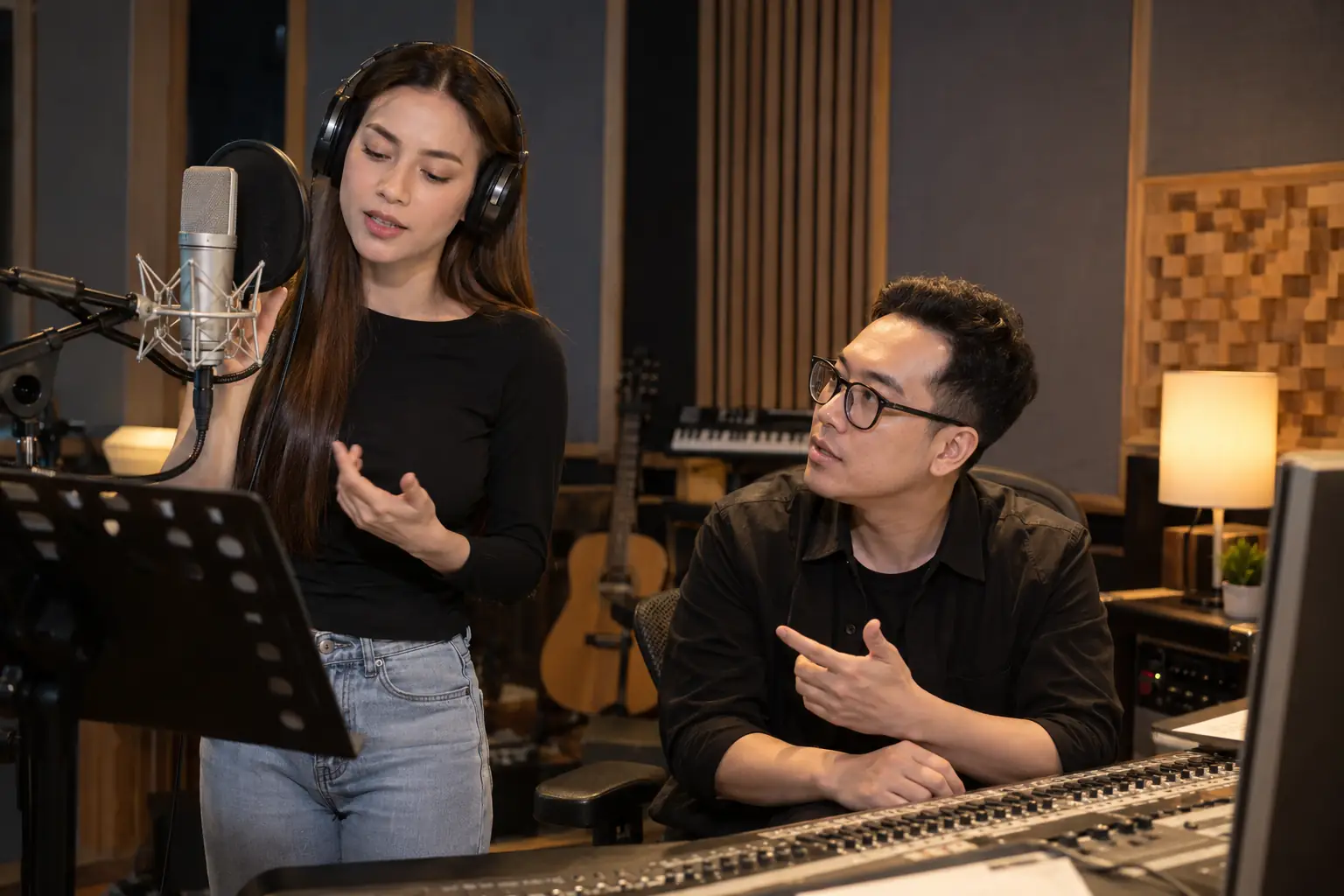 Hồ Ngọc Hà, Nguyễn Hồng Thuận hé lộ hợp tác từ phòng thu