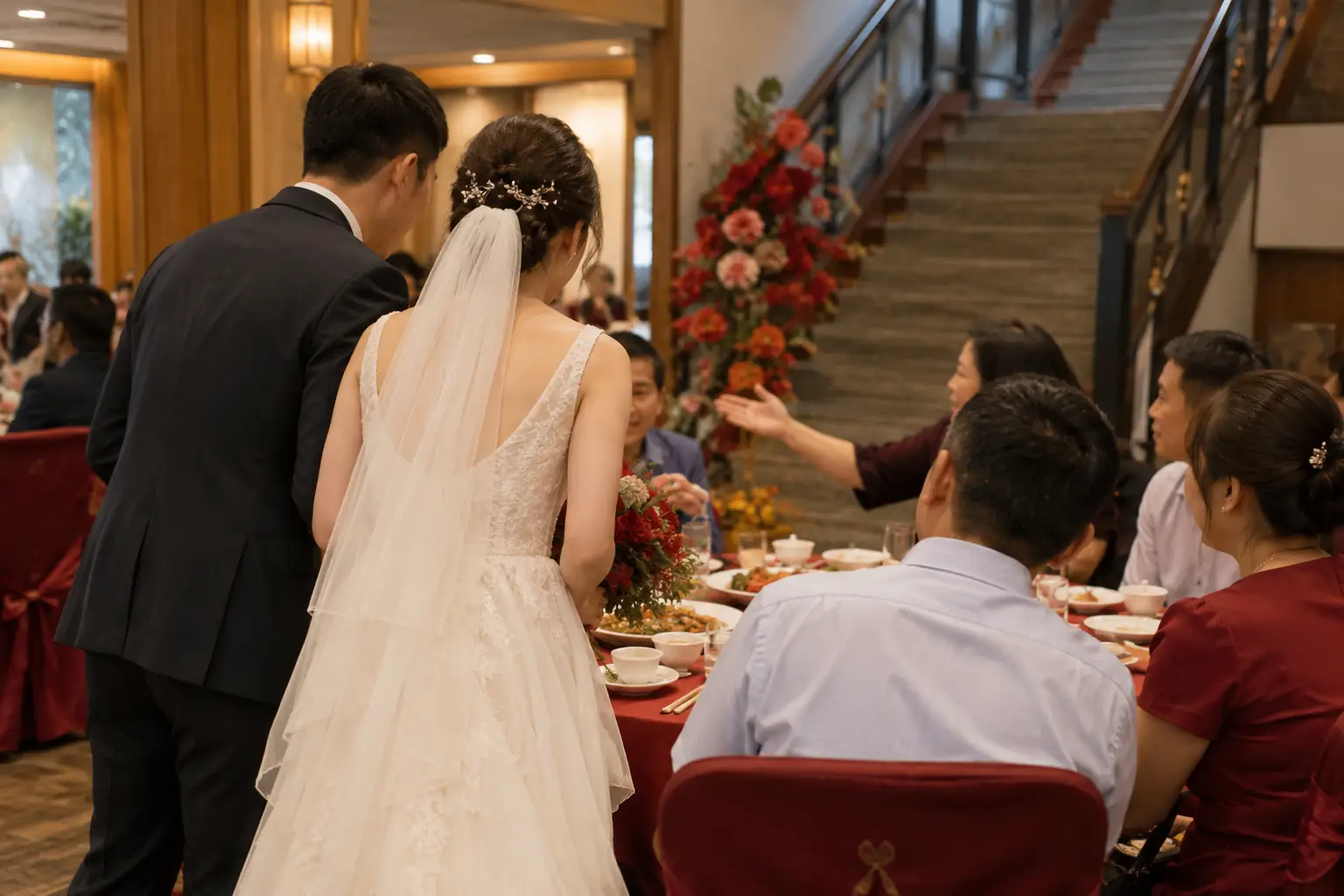 Tiệc cưới và tiệc mừng con cùng nhà hàng gây tranh cãi ở Quý Châu