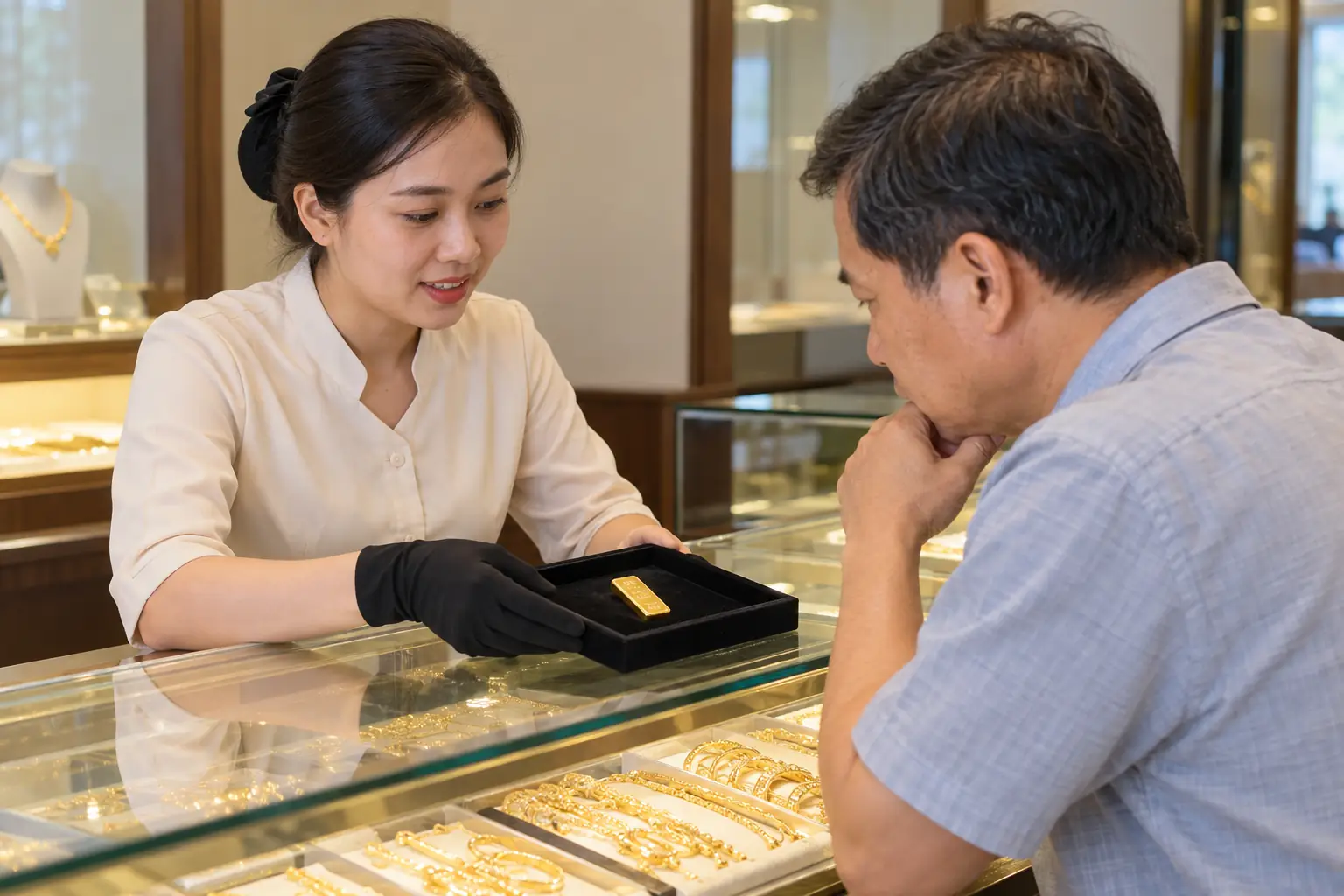 Giá vàng cuối phiên 16/10 tăng, SJC lên 143,9 triệu đồng