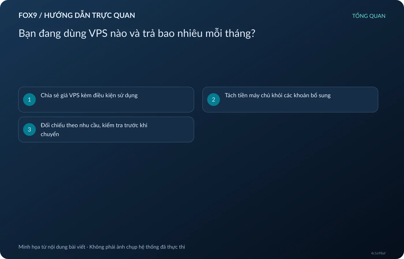 Bạn đang dùng VPS nào và trả bao nhiêu mỗi tháng?